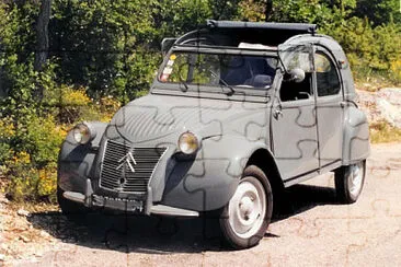 פאזל של 2 CV