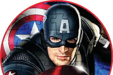 CapitÃ£o America jigsaw puzzle