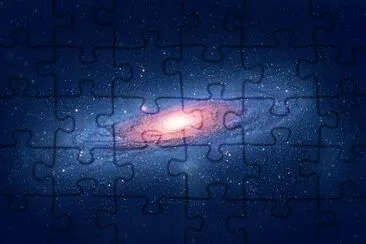 A Galaxy jigsaw puzzle