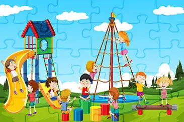 Parque de diversion de NiÃ±os jigsaw puzzle