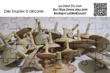 Toupies Ã  dÃ©corer, La Dent du Lion