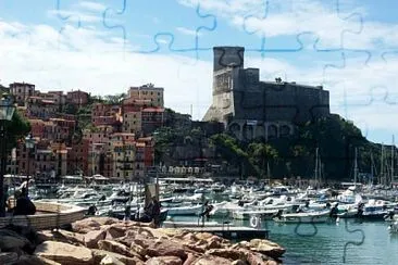 panoramica su Lerici jigsaw puzzle