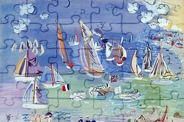 פאזל של Dufy voiles