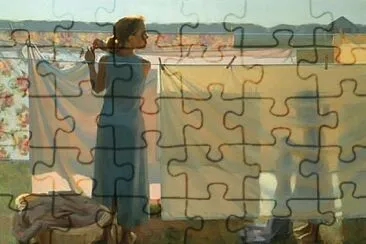 Ã‰tendage en ombre jigsaw puzzle