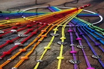 Rainbow dreamcatcher jigsaw puzzle