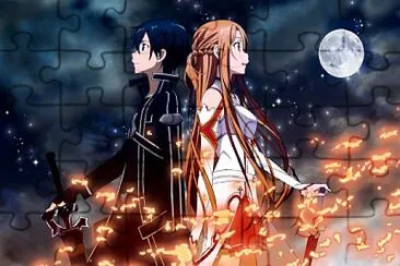 Sword Art Online jigsaw puzzle