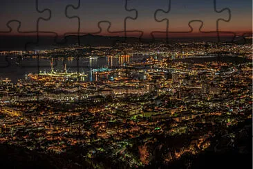 Panorama la nuit jigsaw puzzle