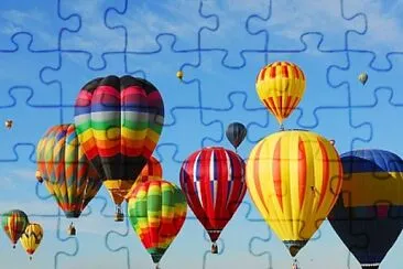 Balon udara jigsaw puzzle