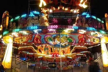 Carnival Ride Lights jigsaw puzzle