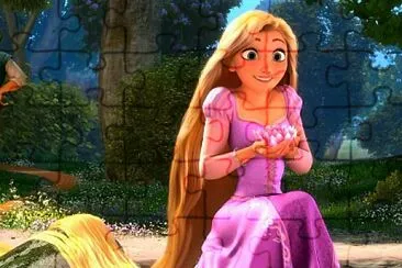 Rapunzel jigsaw puzzle