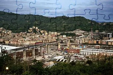 Genoa Bridge jigsaw puzzle