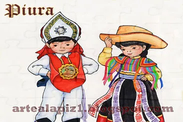 BAILE DEL PERU jigsaw puzzle