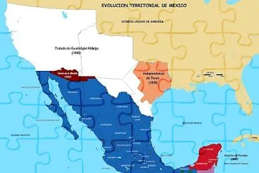 פאזל של Territorios perdidos por MÃ©xico