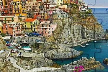 panorama su Manarola jigsaw puzzle