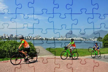 Lagoa - Rio de Janeiro - Brasil jigsaw puzzle