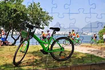 Lagoa - Rio de Janeiro - Brasil jigsaw puzzle