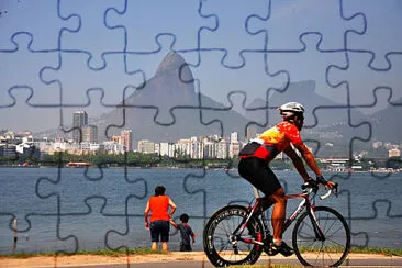 Lagoa - Rio de Janeiro - Brasil jigsaw puzzle