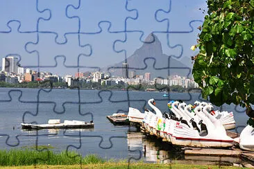 Lagoa - Rio de Janeiro - Brasil jigsaw puzzle