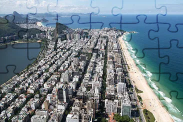 פאזל של Ipanema - Rio de Janeiro -Brasil