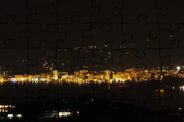 Ajaccio de nuit jigsaw puzzle