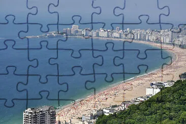 Copacabana - Rio de Janeiro - Brasil jigsaw puzzle