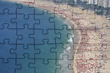 Leme e Copacabana - Rio de Janeiro jigsaw puzzle