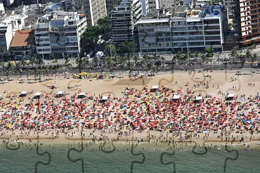 Ipanema - Rio de Janeiro - Brasil jigsaw puzzle