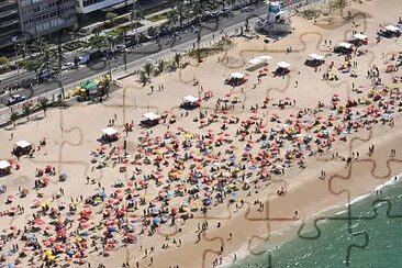 Ipanema - Rio de Janeiro - Brasil jigsaw puzzle