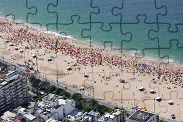 Leblon - Rio de Janeiro - Brasil jigsaw puzzle