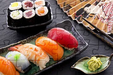 sushi jigsaw puzzle