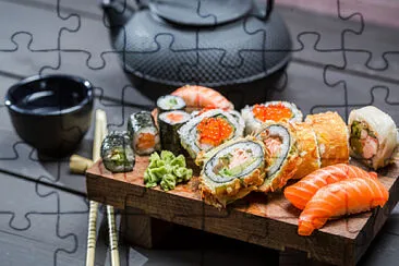 sushi jigsaw puzzle