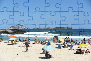 Arpoador - Rio de Janeiro - Brasil jigsaw puzzle