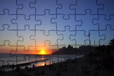 Ipanema - Rio de Janeiro - Brasil jigsaw puzzle