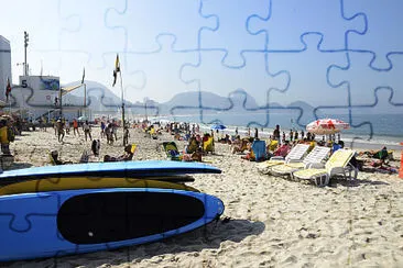 Copacabana - Rio de Janeiro - Brasil jigsaw puzzle