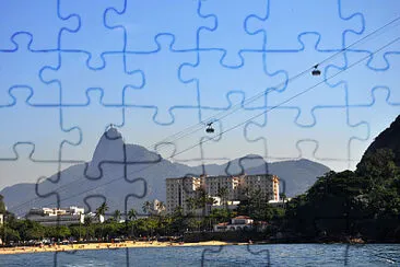 Praia Vermelha - Rio de Janeiro - Brasil jigsaw puzzle