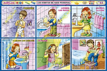 HÃBITOS DE ASEO PERSONAL jigsaw puzzle