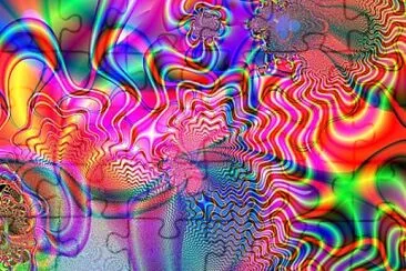 Trippy jigsaw puzzle