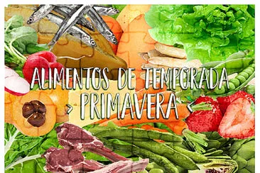 פאזל של Alimentos de temporada PRIMAVERA