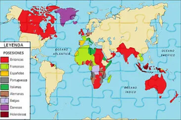 Mapa Imperialismo.