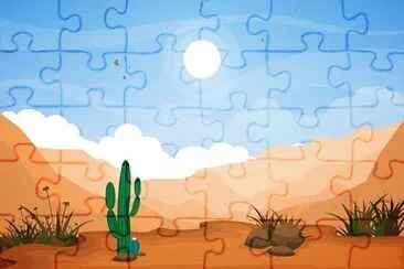 paisaje desertico jigsaw puzzle