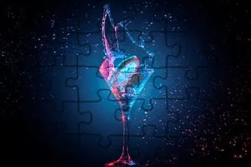 cocktail jigsaw puzzle