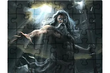 Poseidon jigsaw puzzle