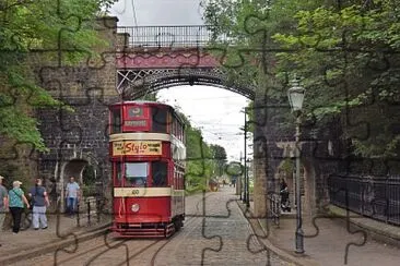 Crich Tram Museum, Derbyshire, England jigsaw puzzle