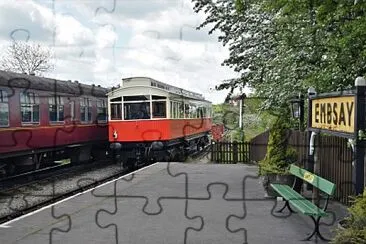 Embsay Railway, Yorkshire, England jigsaw puzzle