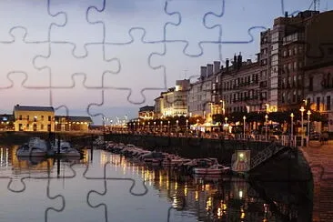 Muelle GijÃ³n jigsaw puzzle