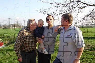 4 generations jigsaw puzzle