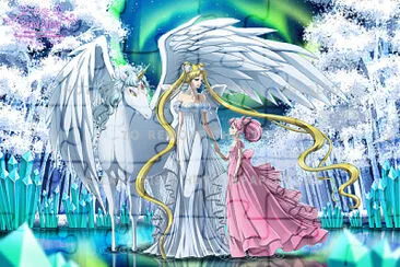 Serena , rini y pegaso 