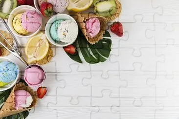 ice cream jigsaw puzzle