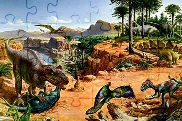 era jurassica jigsaw puzzle