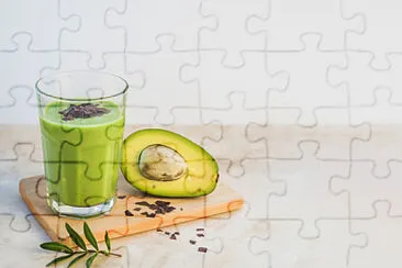 avocado jigsaw puzzle